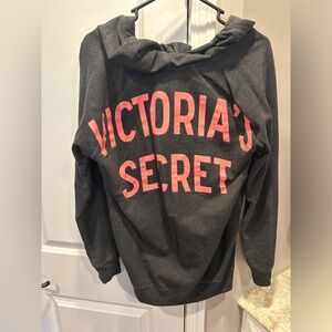 Victoria’s Secret Logo Tunic Hoodie Sweatshirt Medium